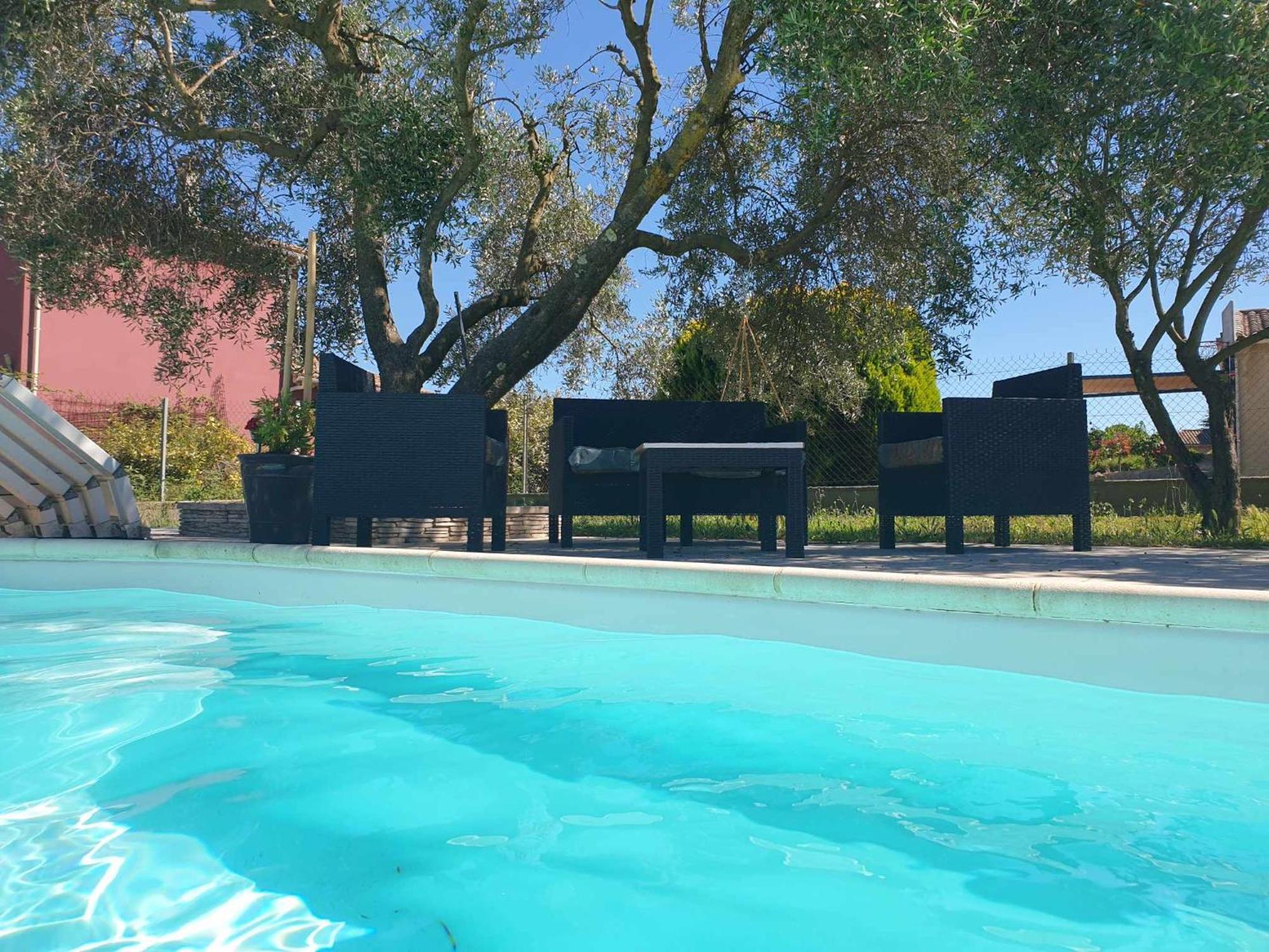 Gite Et Piscine L'Ecrin Aux Oliviers En Cevennes Saint-Christol-les-Ales Ngoại thất bức ảnh